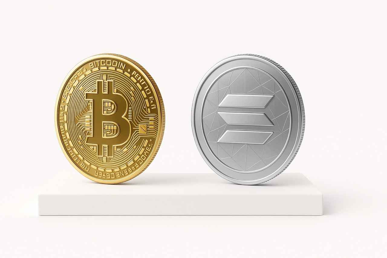 Anycoin | Blog - Bitcoin vs Solana: Porovnanie dvoch populárnych kryptomien