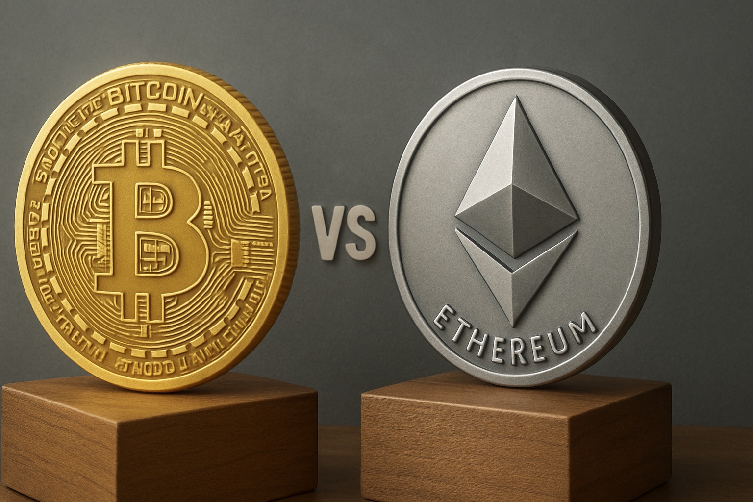 Anycoin | Blog - Bitcoin vs. Ethereum - was sind die Unterschiede zwischen  ihnen?
